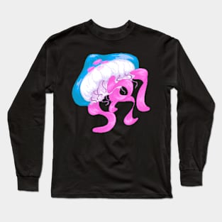 Trans Jellyfish Long Sleeve T-Shirt